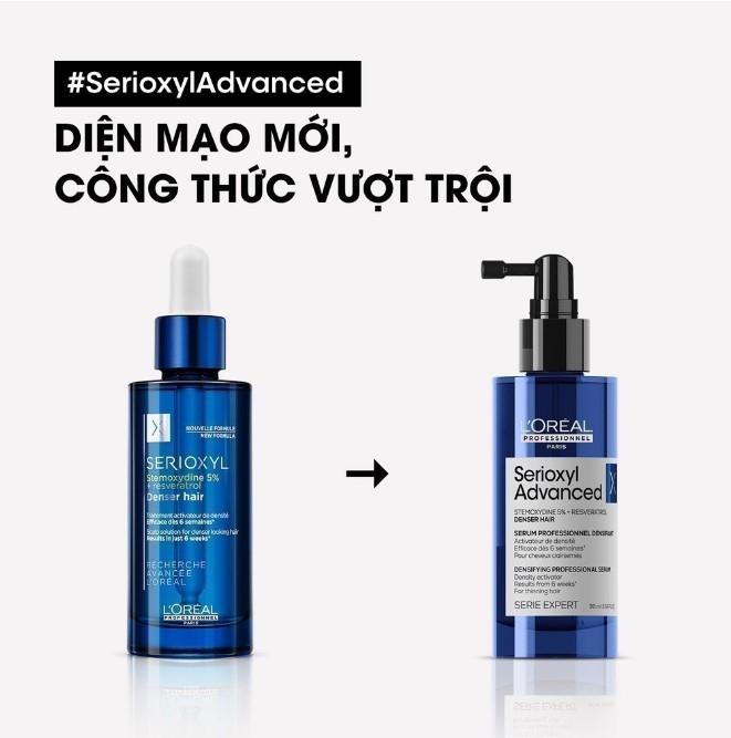 Xịt dưỡng và làm dày tóc L'Oréal Professionel Serioxyl Advanced