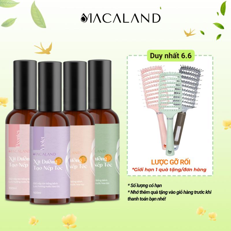 Xịt giữ nếp tạo kiểu và dưỡng tóc 3in1 MACALAND