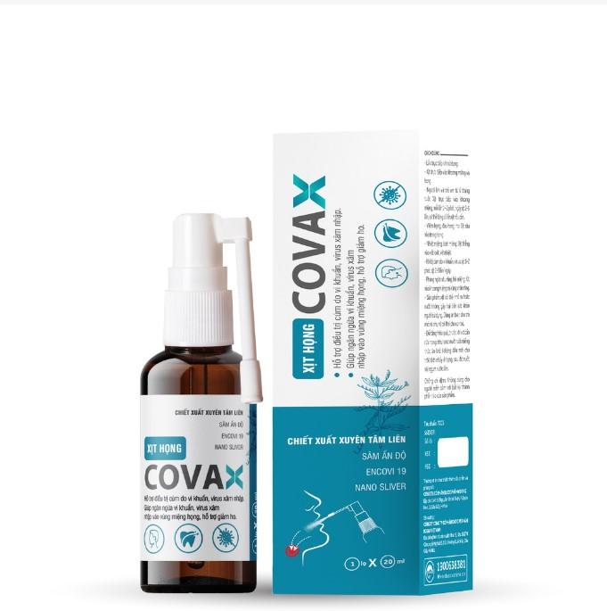 Xịt họng Covax