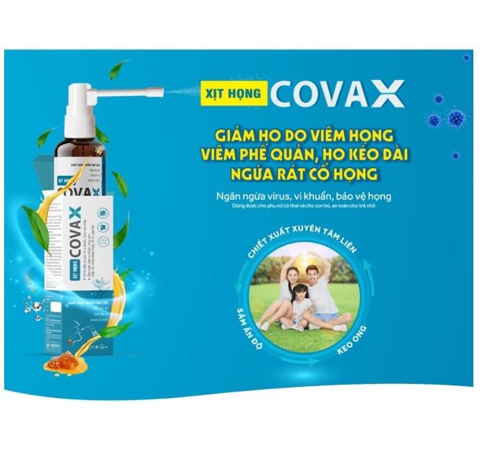 Xịt họng Covax