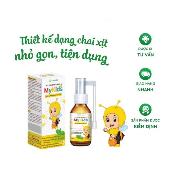 Xịt họng keo ong MyKids