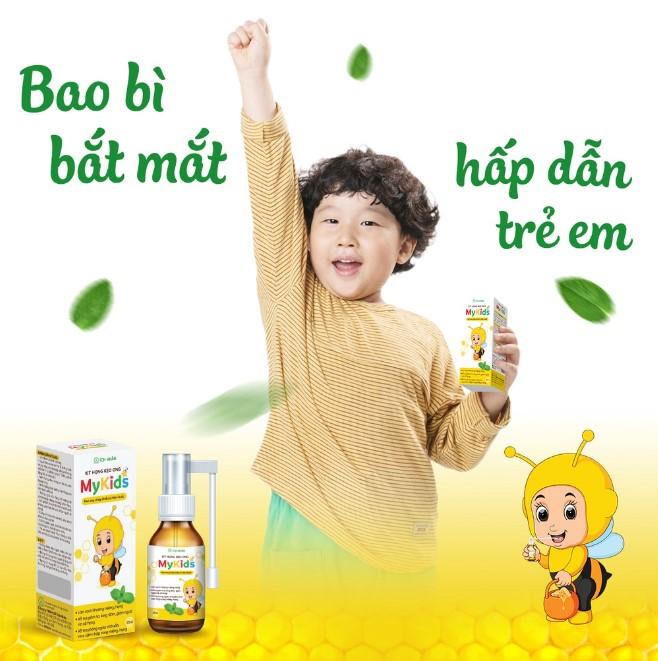 Xịt họng keo ong MyKids