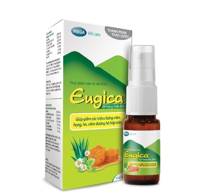 Xịt họng thảo dược Eugica