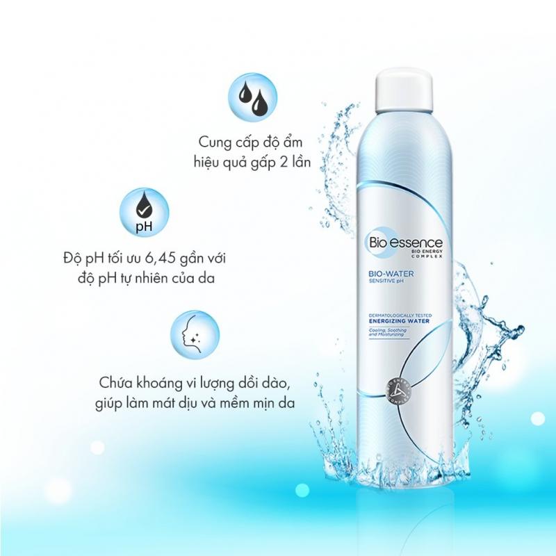 Xịt khoáng dưỡng da ﻿Bio-Essence Bio-Water Water Energizing