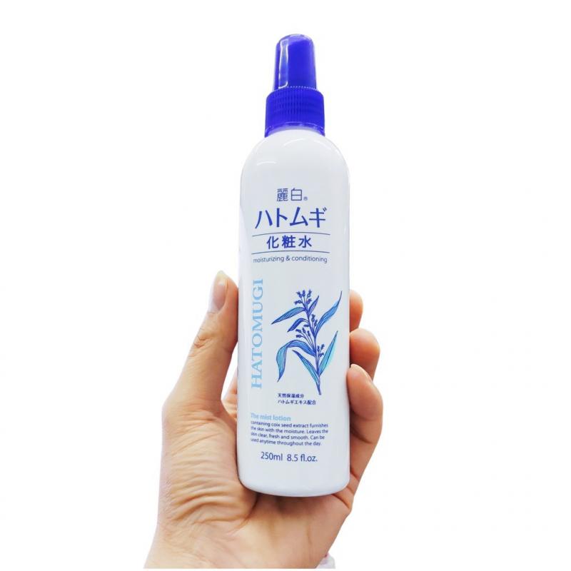 Xịt khoáng dưỡng ẩm làm dịu da Hatomugi The Mist Lotion