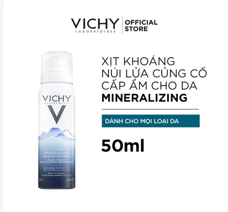 Xịt khoáng dưỡng da Vichy Mineralizing Thermal Water