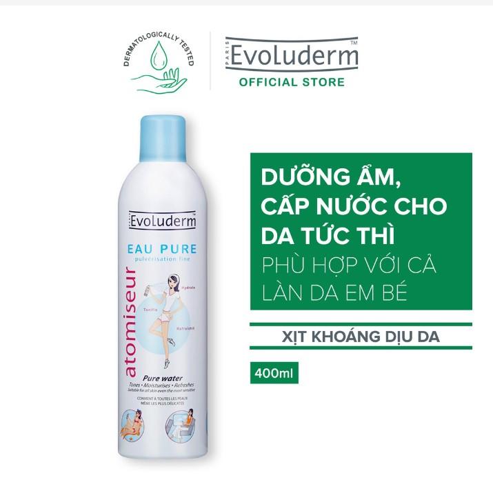 Xịt khoáng Evoluderm Atomiseur Eau Pure