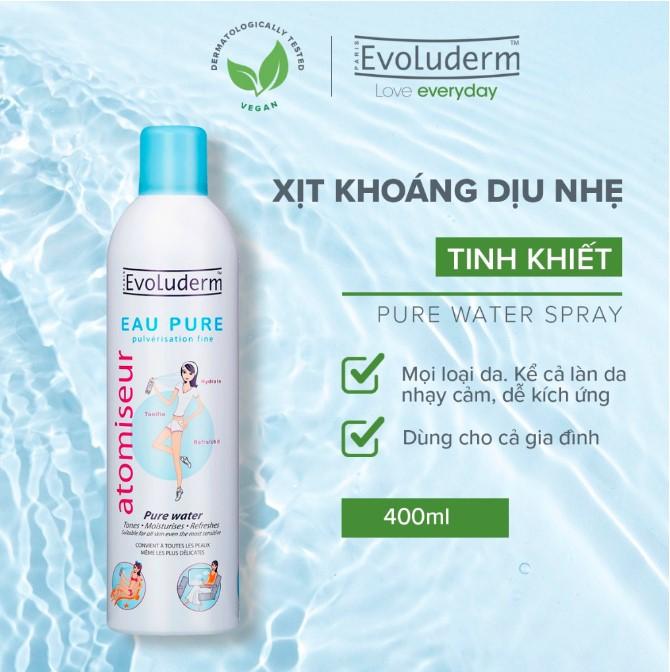 Xịt khoáng Evoluderm