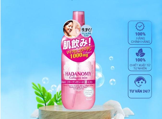 Xịt khoáng Hadanomy Collagen Mist