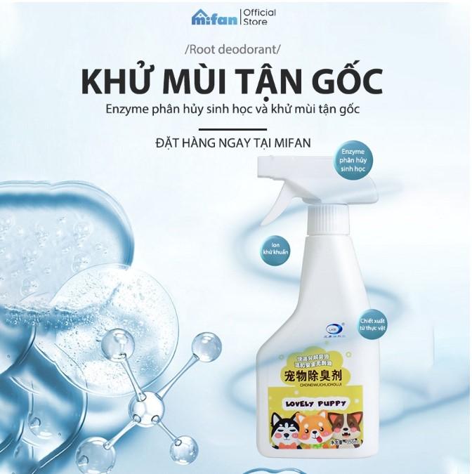 Xịt khử mùi, diệt khuẩn chó mèo LBK