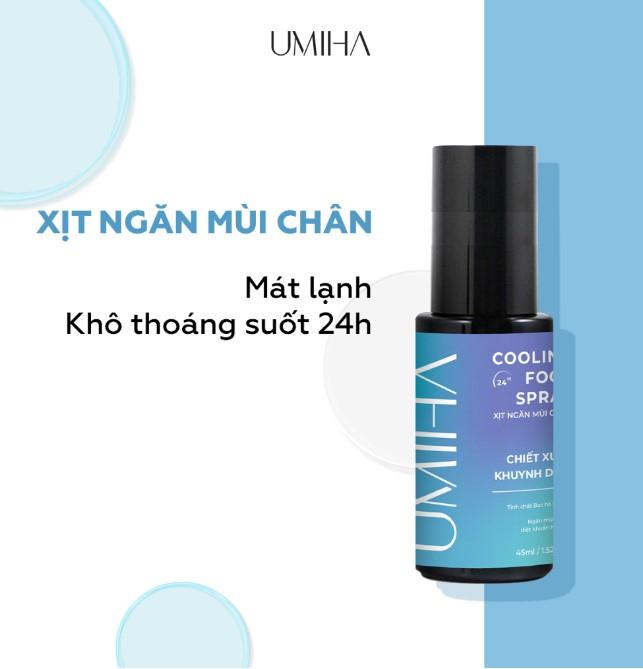 Xịt khử mùi hôi chân Umiha