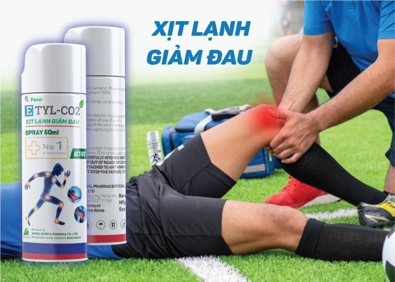 Xịt lạnh giảm đau Etyl-CO2