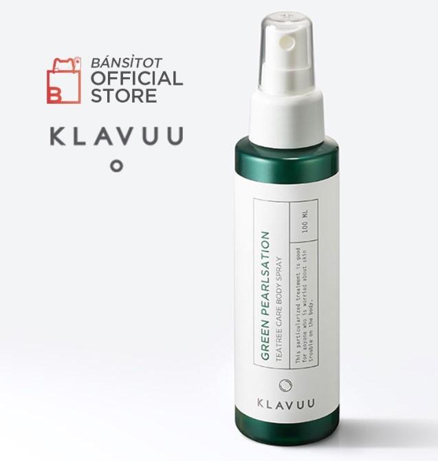 Xịt lưng Klavuu Green Pearlsation Teatree Care Body Spray