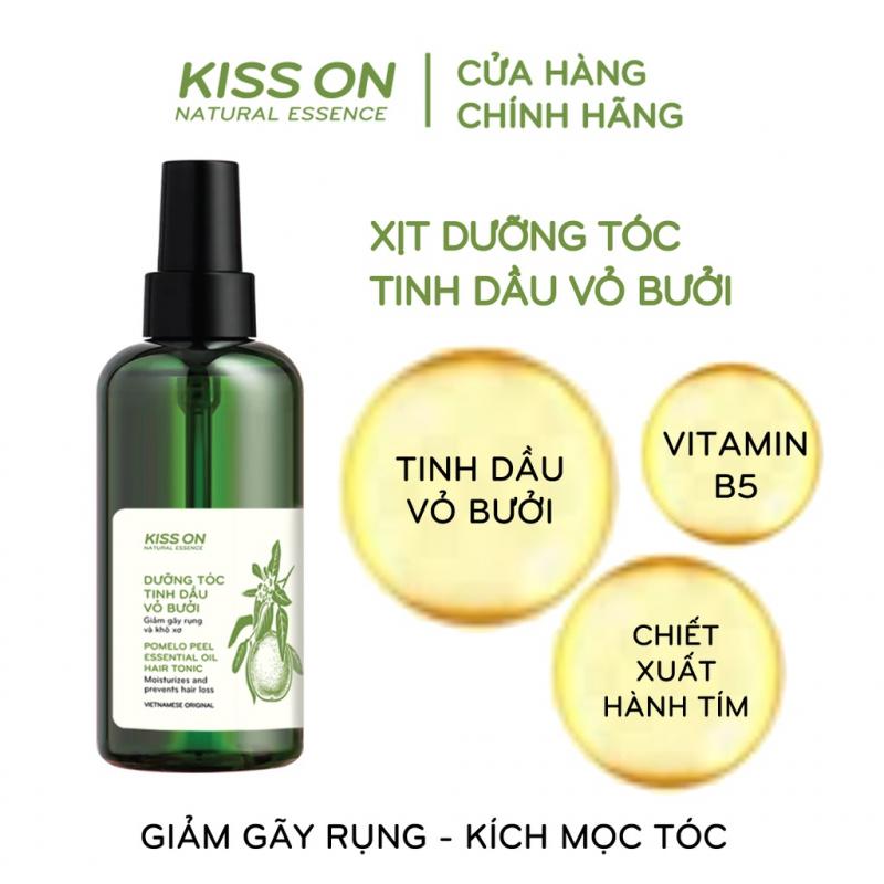 Xịt mọc tóc tinh dầu vỏ bưởi KISS ON