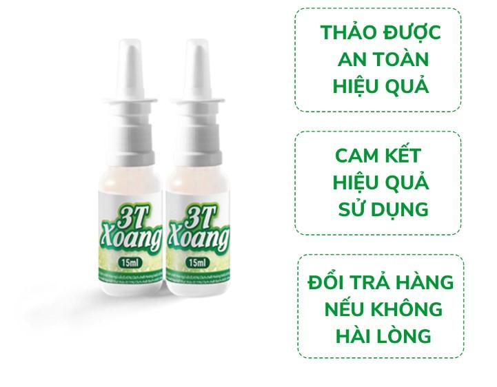 Xịt mũi 3T Xoang