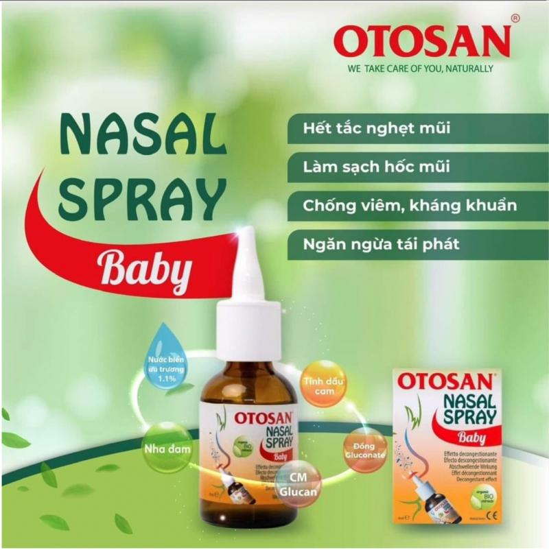 Xịt mũi Otosan BaBy