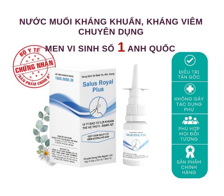 Xịt mũi Salus Royal Plus