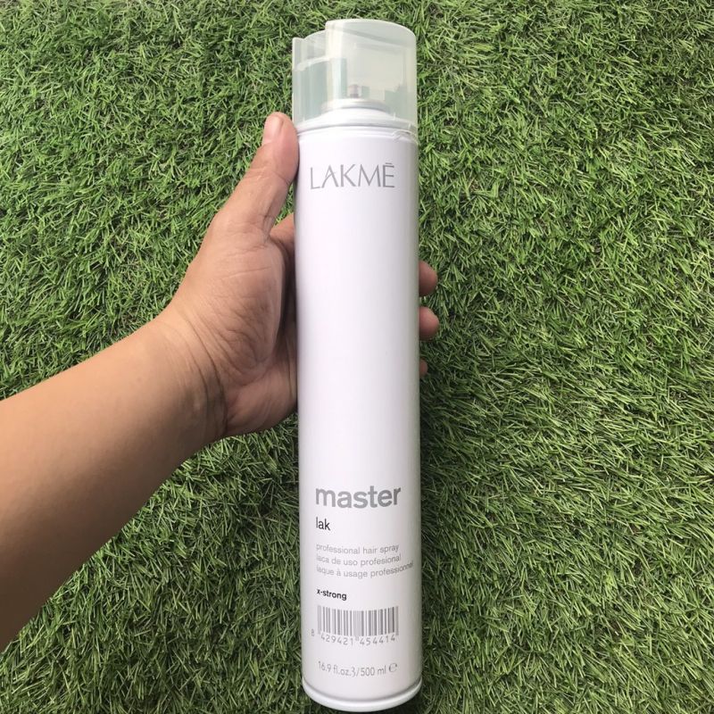 Xịt tạo kiểu Lakme Master Lak X-Strong Professional Hair Spray 500ml