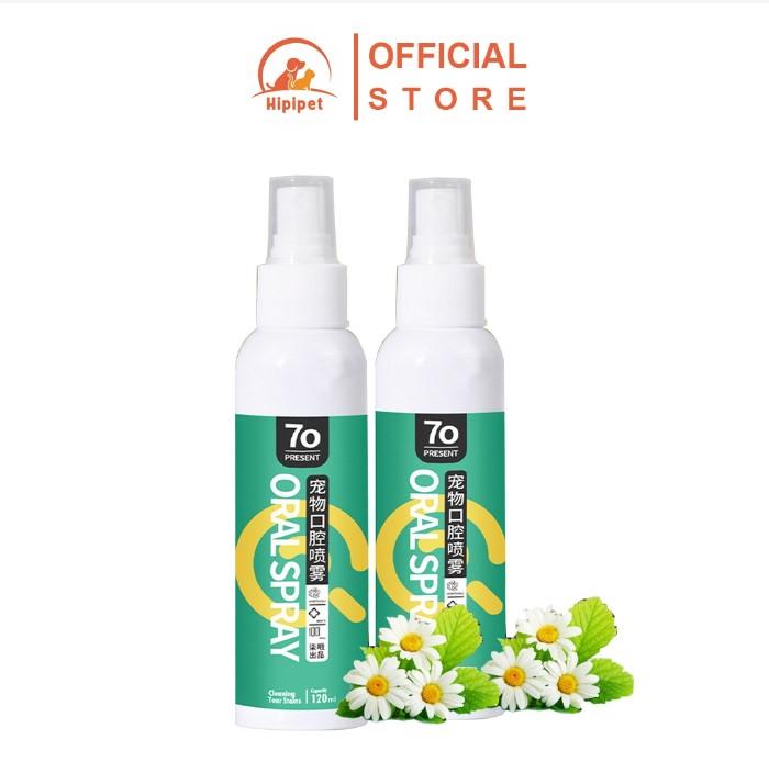 Xịt thơm miệng cho chó Hipipet Oral Spray