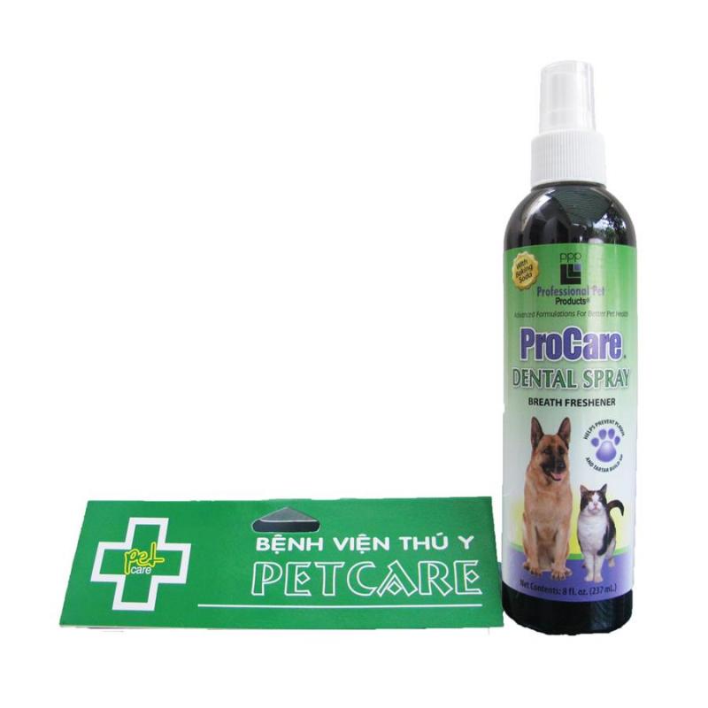 Procare Dental Spray - Xịt thơm miệng cho chó mèo