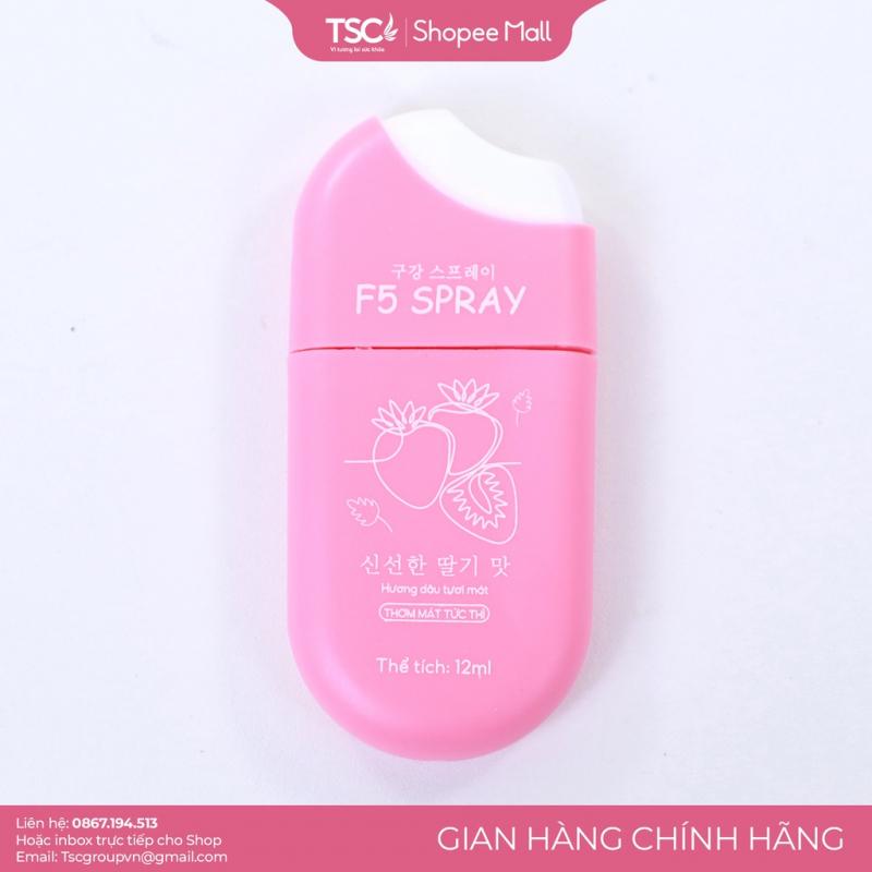 Xịt thơm miệng F5 Spray TSC