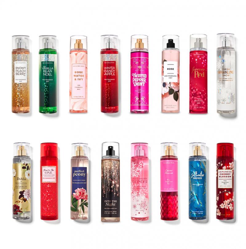 Xịt thơm toàn thân body mist Bath and Body Works