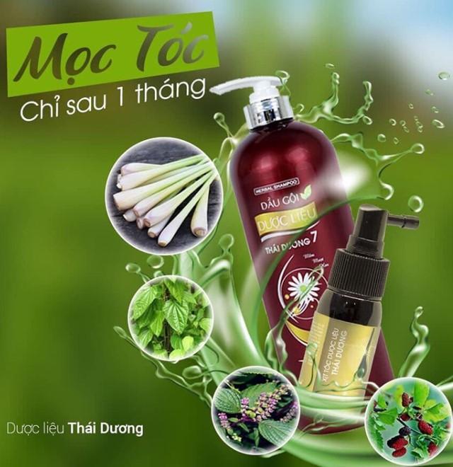 Xịt tóc dược liệu Thái Dương - Sao Thái Dương