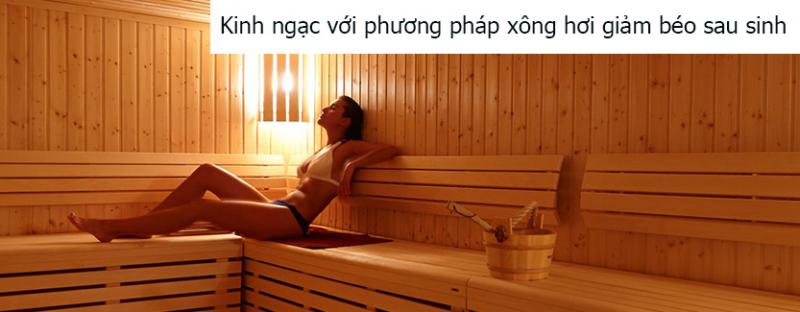 Xông hơi giảm cân