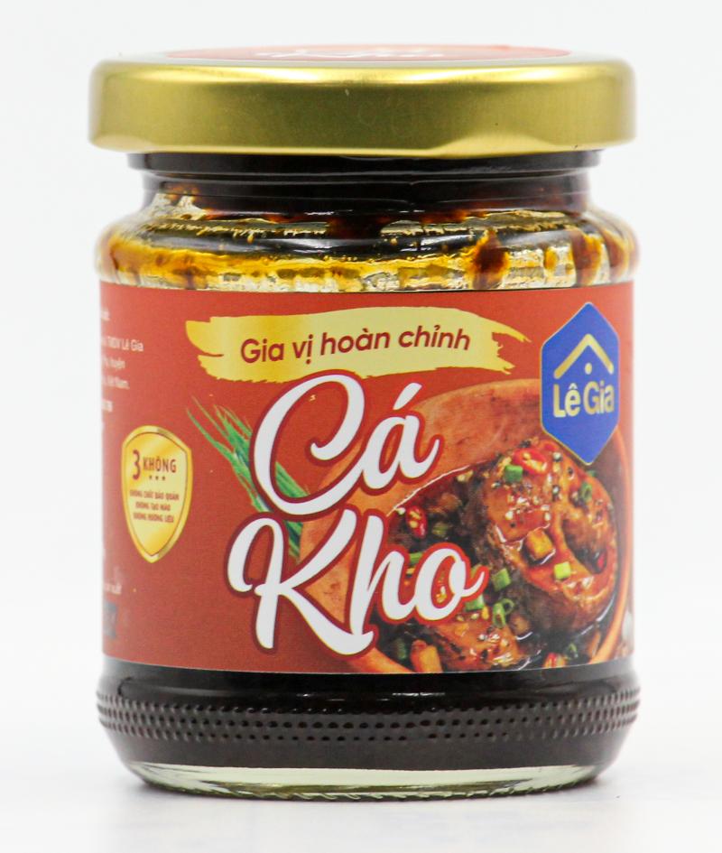 Xốt gia vị hoàn chỉnh cá kho 180g - Lê Gia