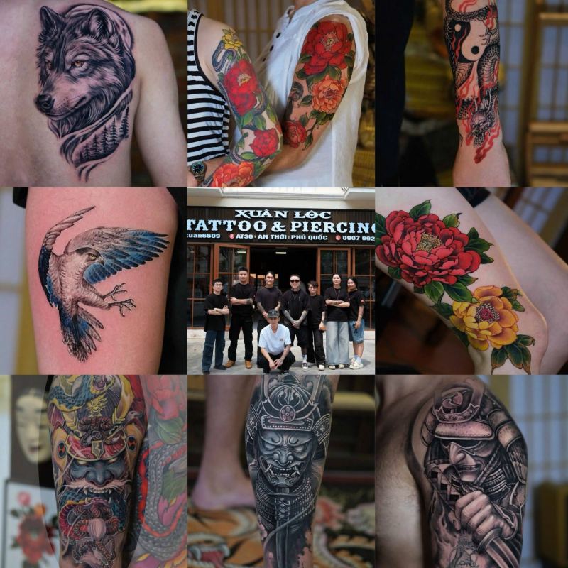 Xuân Lộc tattoo Phú Quốc