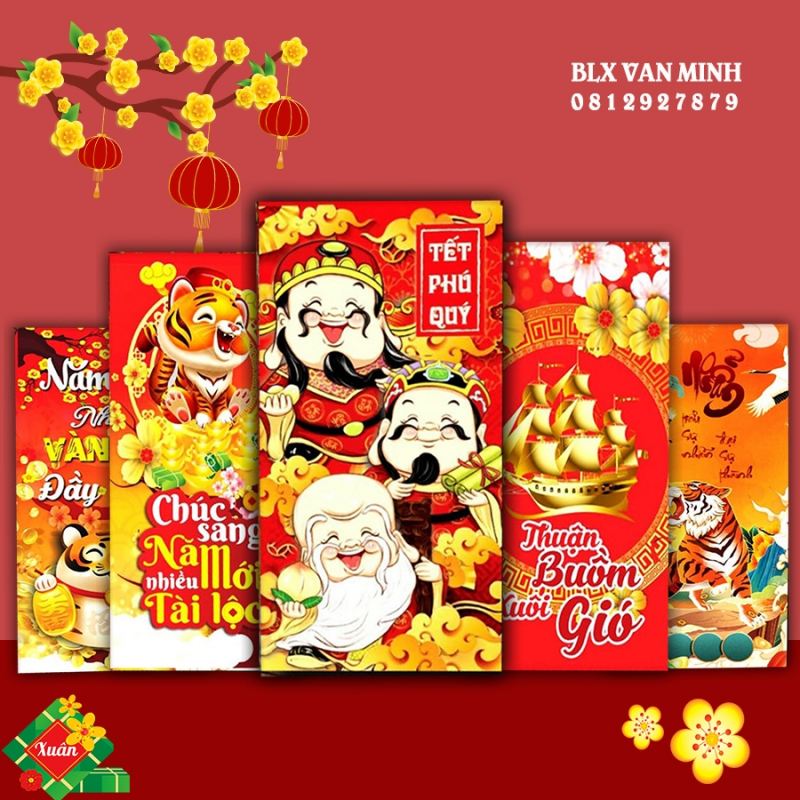 Xưởng bao lì xì tết - tongkholixi.com