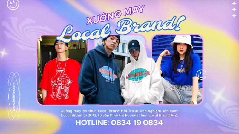 Xưởng may áo thun Local Brand Hải Triều
