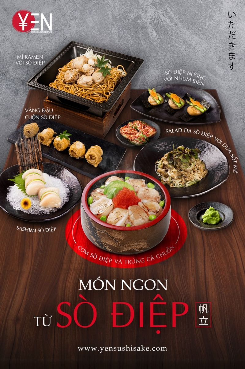 Nhà hàng sushi ngon nổi tiếng tại quận 3, Tp. HCM