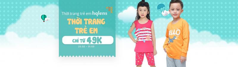 Thời trang trẻ em HQLENs giá chỉ 49K