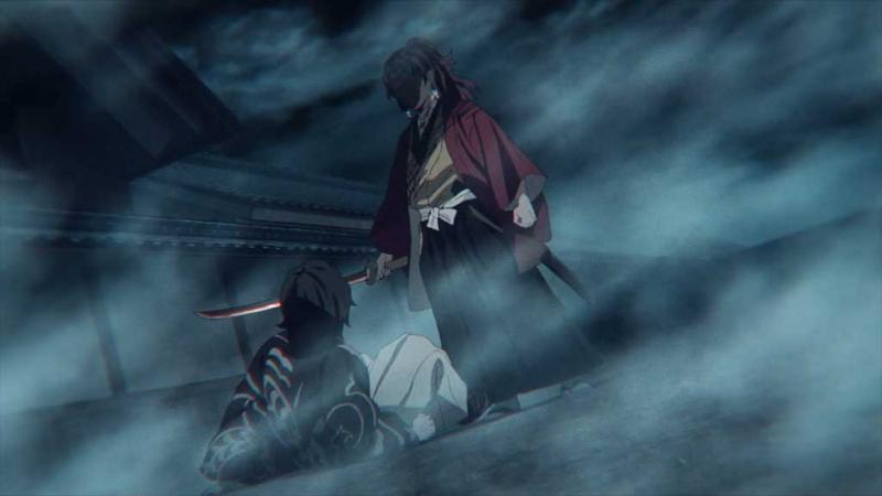 Muzan run sợ dưới thanh kiếm của Yoriichi Tsugikuni