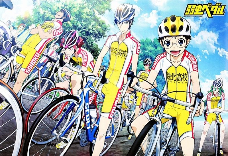 Cùng hồi hộp với những trận chiến trên đường đua trong Yowamushi Pedal