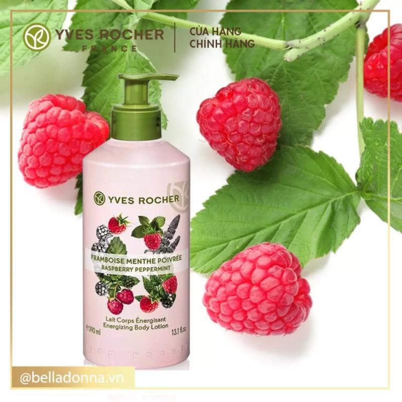 Sữa dưỡng thể Yves Rocher Raspberry Peppermint Body Lotion dễ dàng thẩm thấm sâu vào bên trong làn da